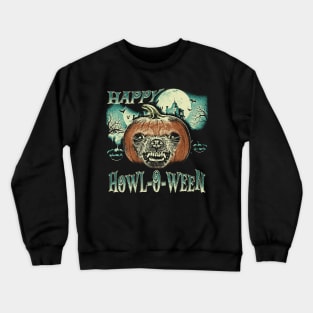 Chihuahua Halloween Pumpkin Crewneck Sweatshirt